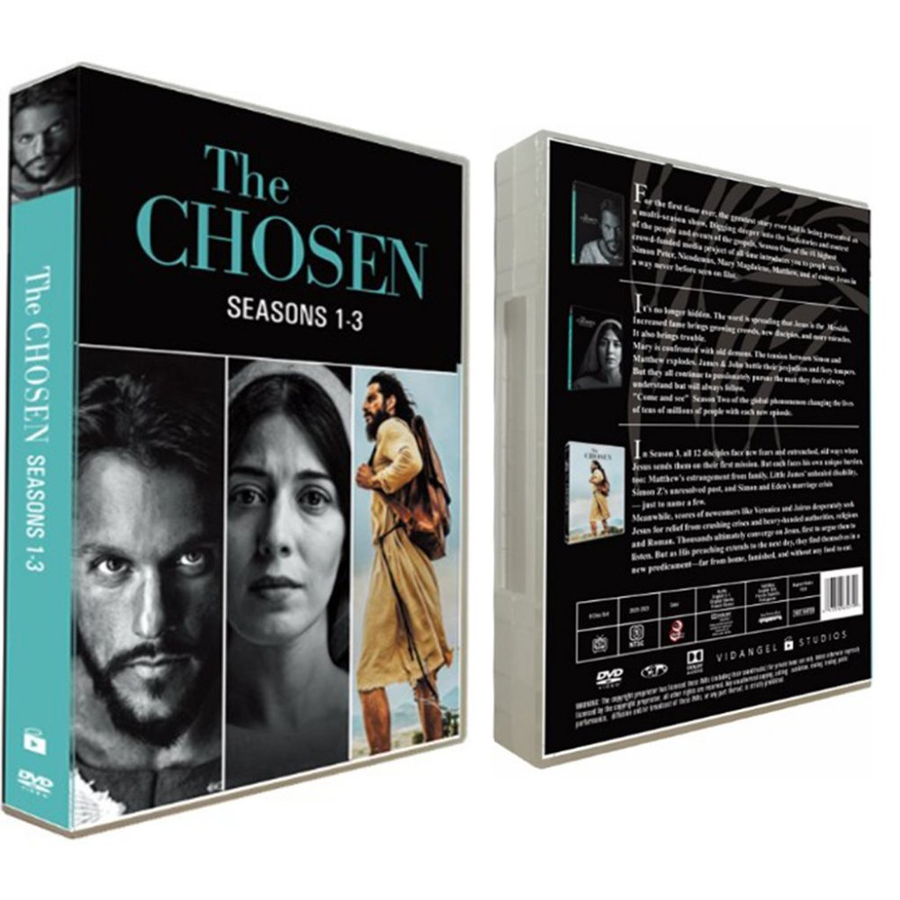 The Chosen complete Season 1 2 3 DVD Brand New region 1 fast shipping